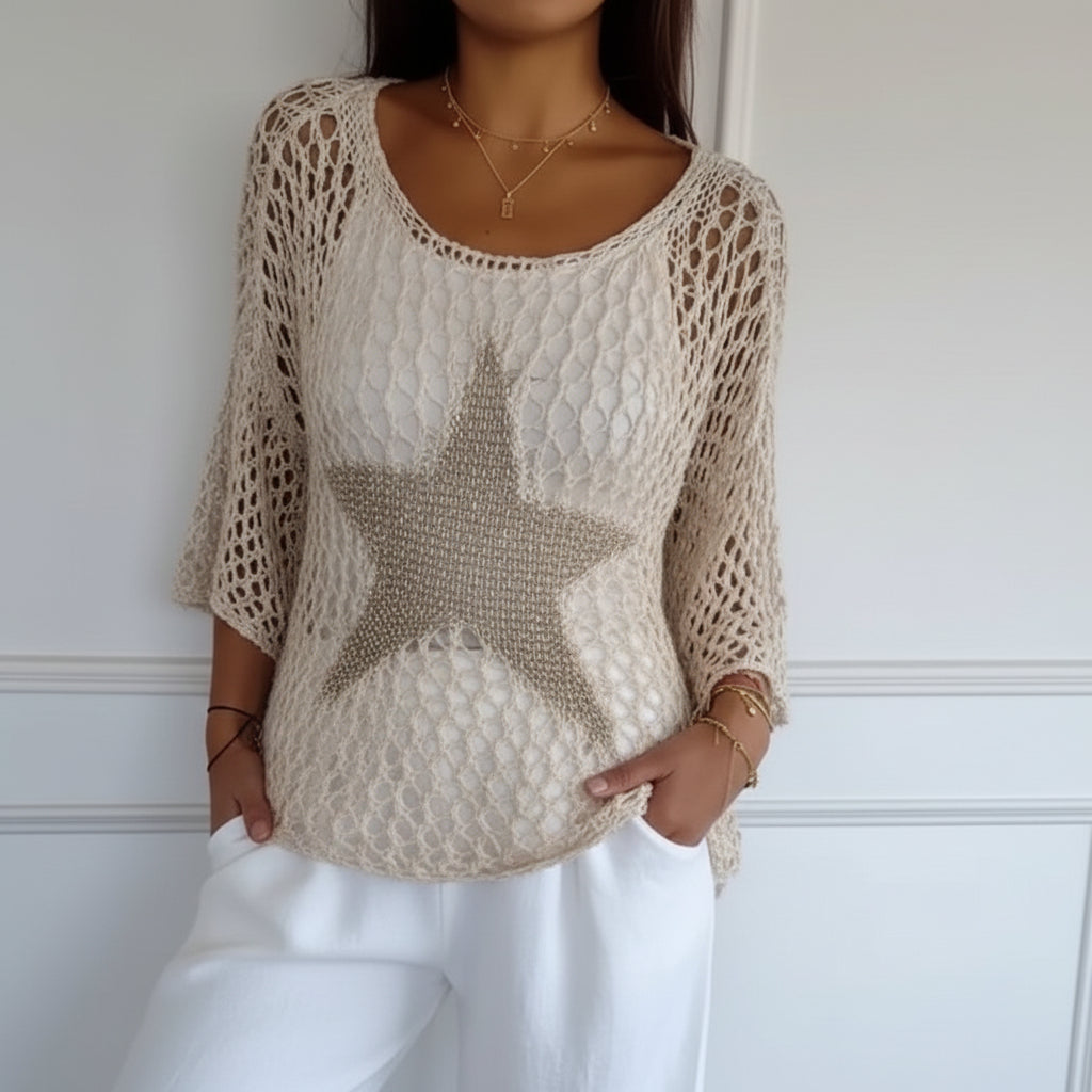 Breezy Lightweight Crochet Crop Top for Stylish Everyday Comfort