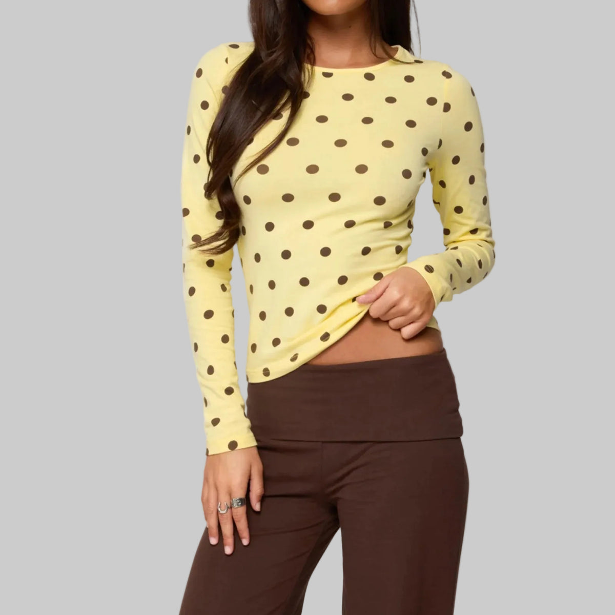 Dotwave Top – Streetwear Polka Energie