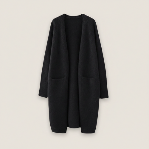 Marielle - Chic Open-Front Longline Sweater