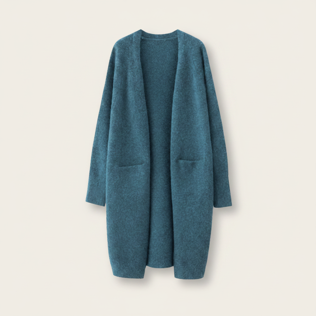 Marielle - Chic Open-Front Longline Sweater