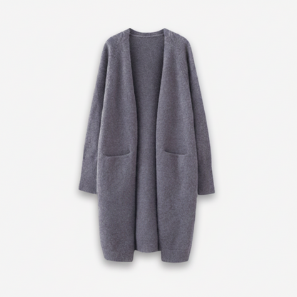 Marielle - Chic Open-Front Longline Sweater