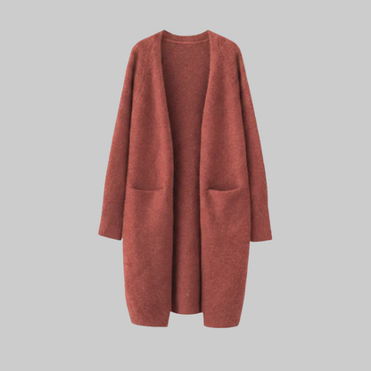 Marielle - Chic Open-Front Longline Sweater