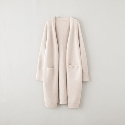 Marielle - Chic Open-Front Longline Sweater