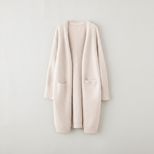 Marielle - Chic Open-Front Longline Sweater