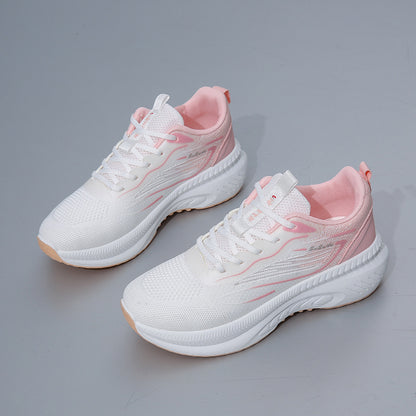 Sneakers traspiranti da corsa in maglia