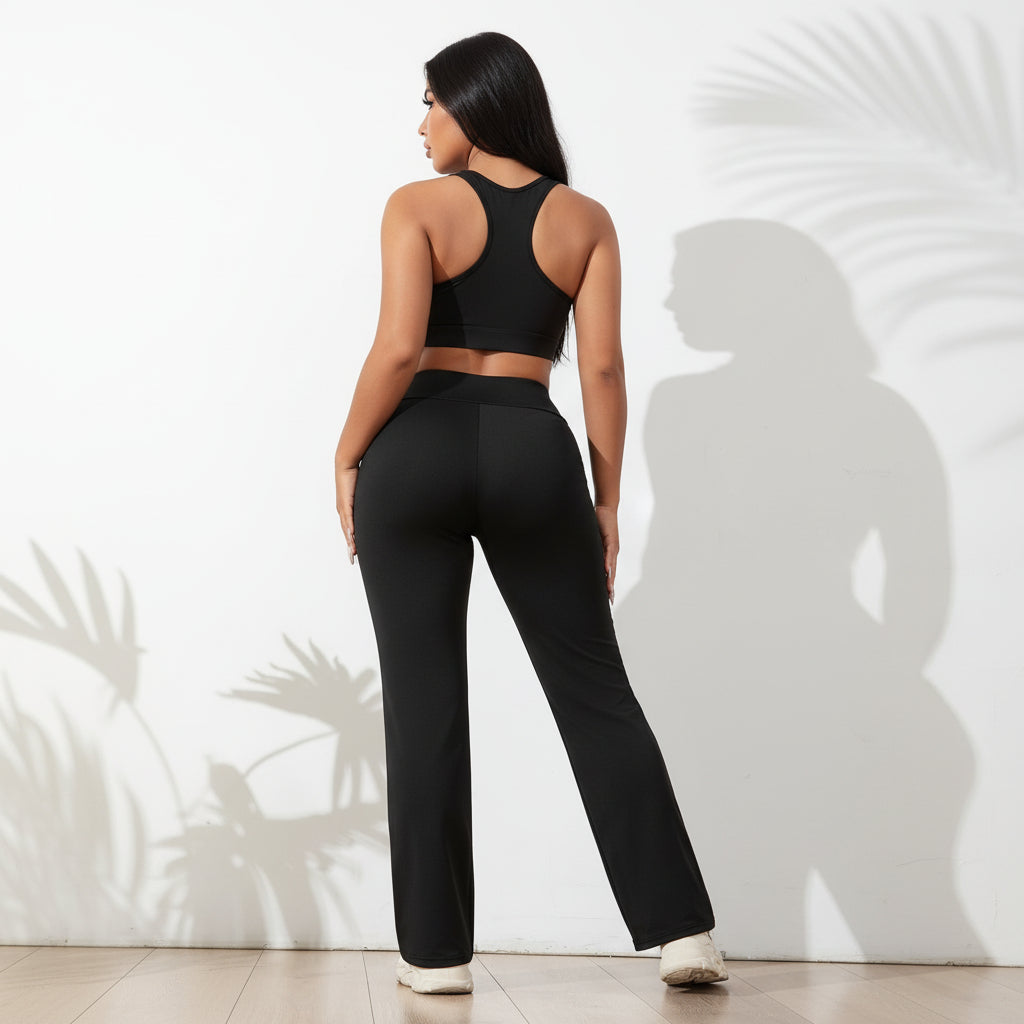 Modern Quick-Dry High-Waist Workout Pants for Comfortable Daily Training