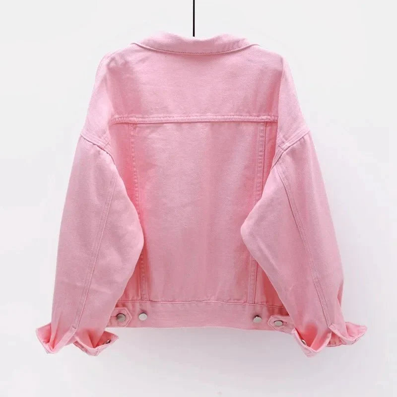 Women Oversized Classic Jacket Relaxed Fit