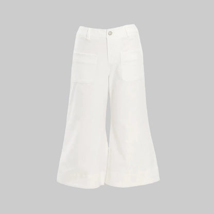 Loose Flared Cropped Jeans