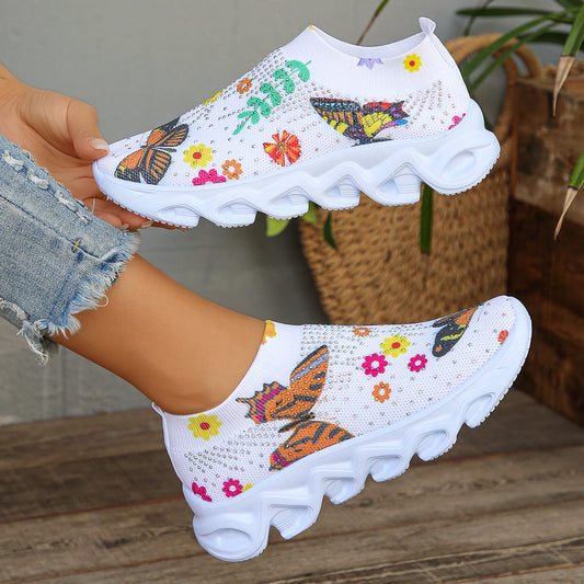 Platform Mesh Running Sneakers