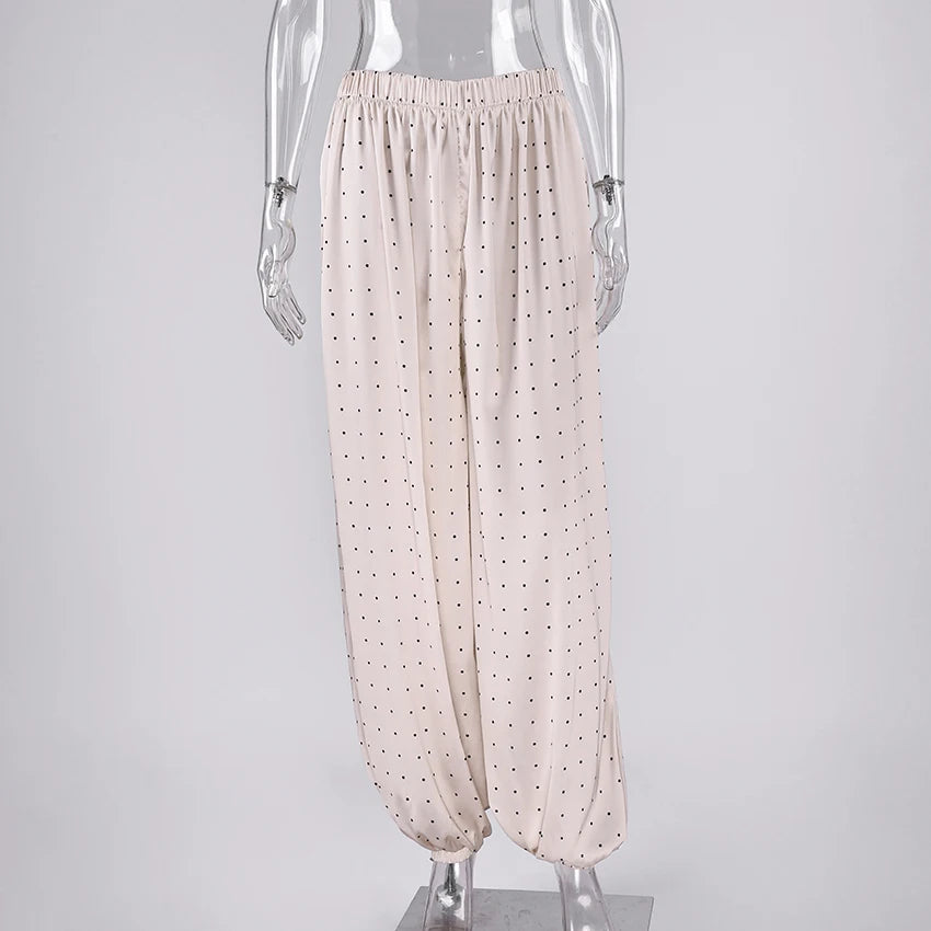High Waist Wide Leg Pants