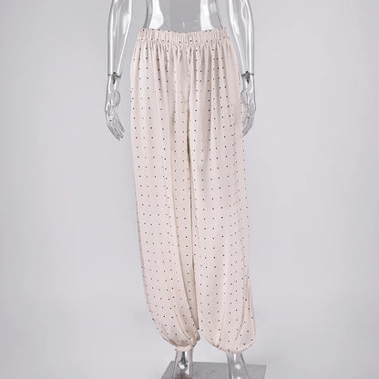 High Waist Wide Leg Pants