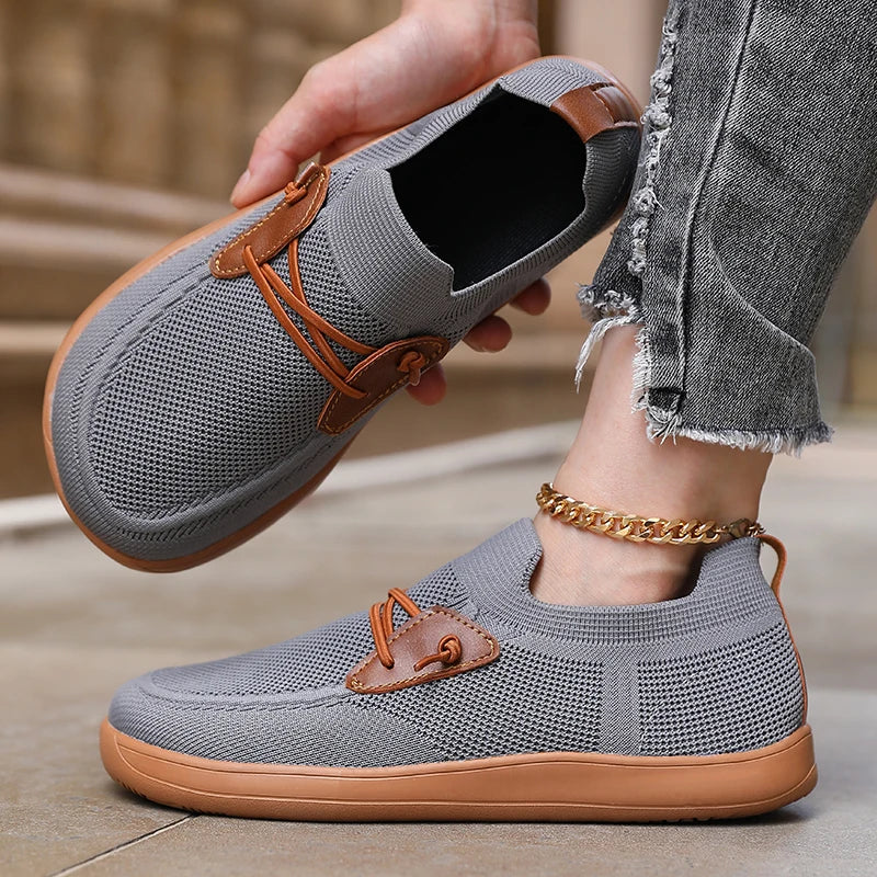 Atmungsaktive Zero-Drop-Mesh-Sneaker