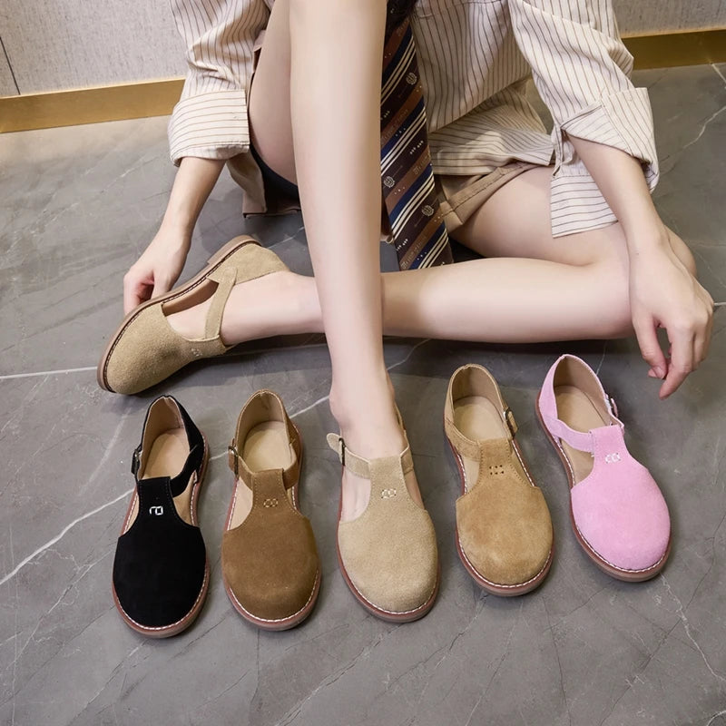 Retro Flat Roman Sandals