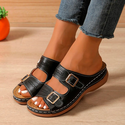 Sandali Comfort con Doppio Cinturino Regolabile