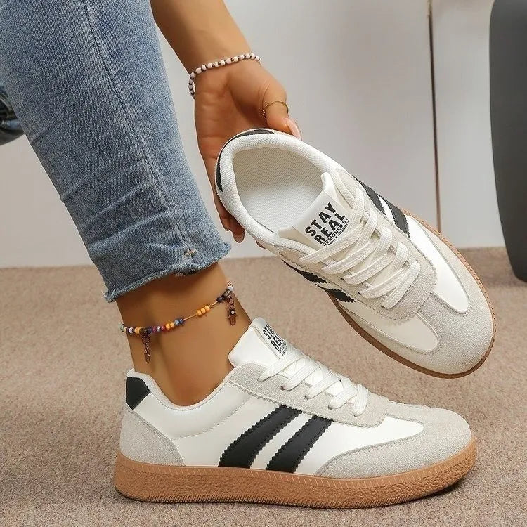 Designer Patchwork Freizeit-Sneaker