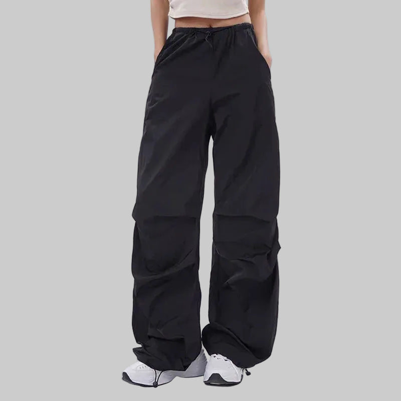 Sommerliche, dünne Freizeit-Parachute-Hose