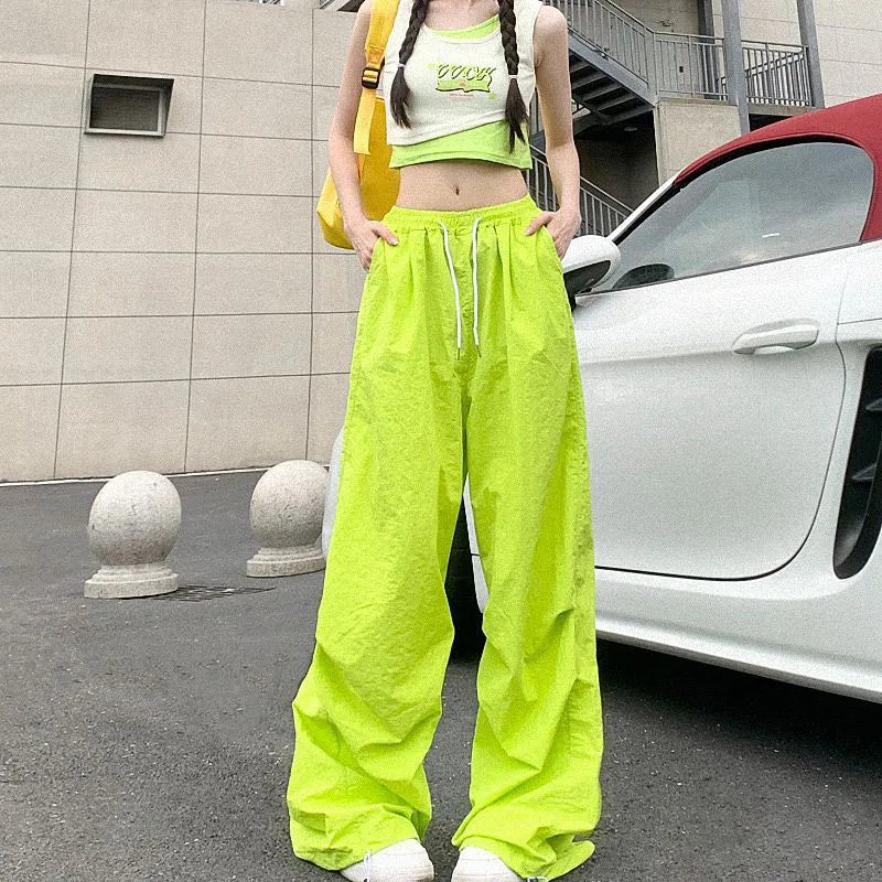 Baggy Cargo Parachute-Hose