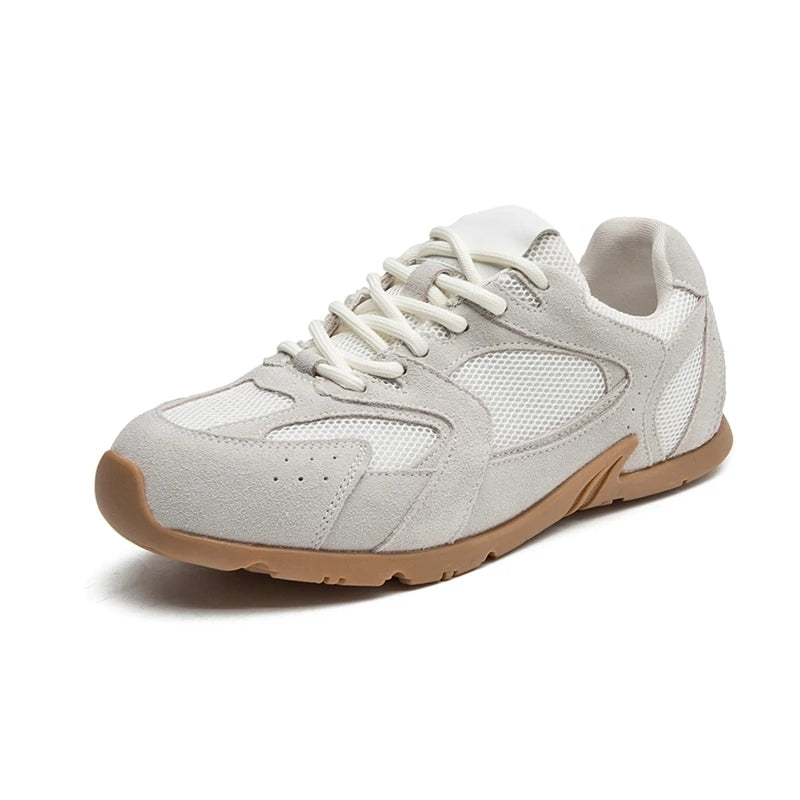 Vintage Leder Lässige Sneaker