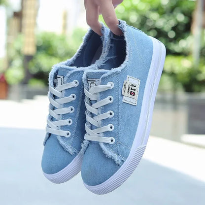 Casual Canvas Lace Sneakers