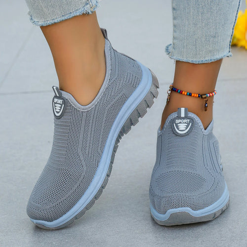 Atmungsaktive Strick-Slipper-Sneaker