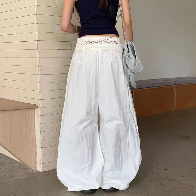 Weite Freizeit-Parachute-Hose