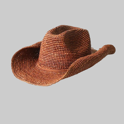 Breathable Wide Brim Summer Beach Panama Hat