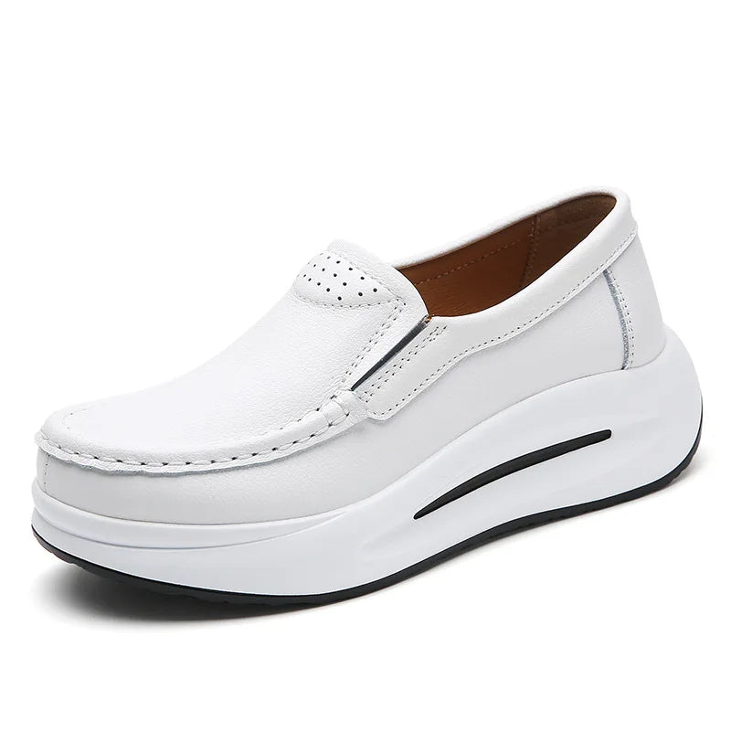 Plateau-Slipper Komfortschuhe