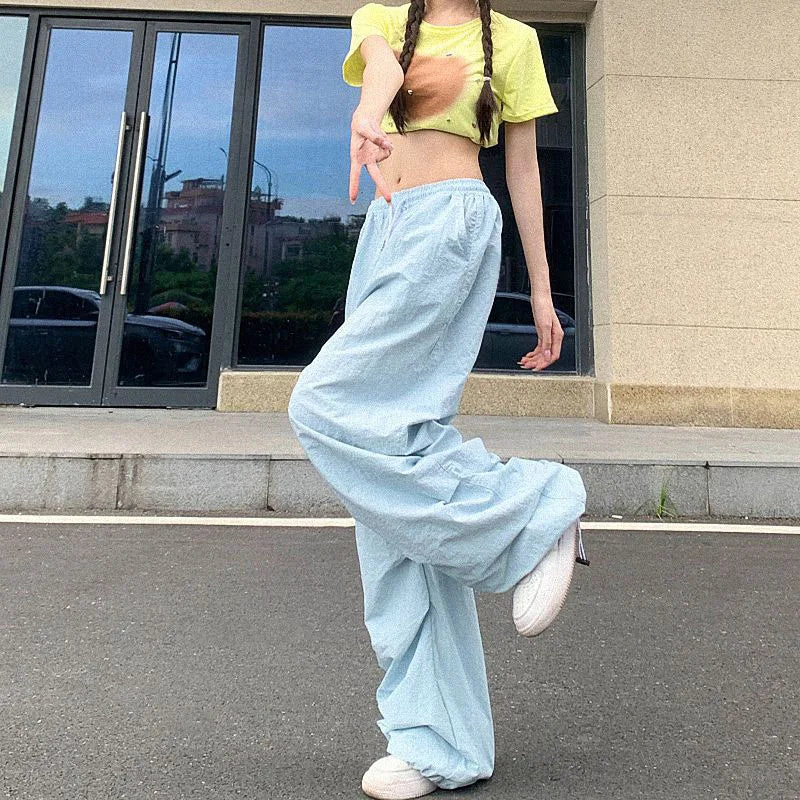 Baggy Cargo Parachute-Hose