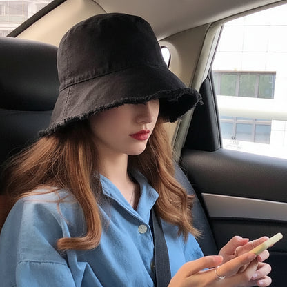 Elegant Tassel Brim Fisherman Hat for Casual Everyday Looks
