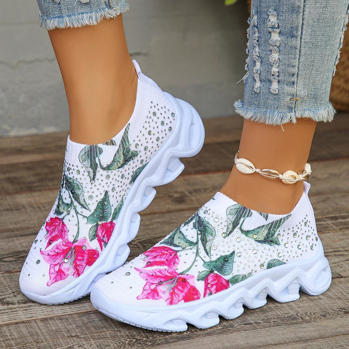 Plateau Mesh Laufsneaker