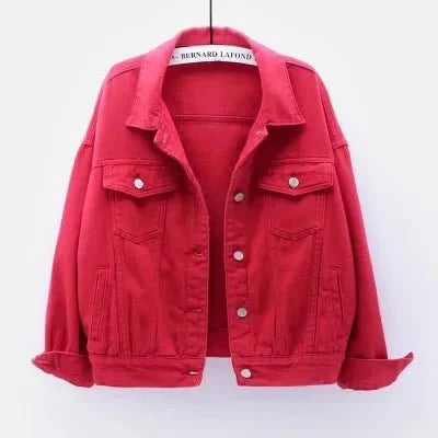 Women Oversized Classic Jacket Relaxed Fit