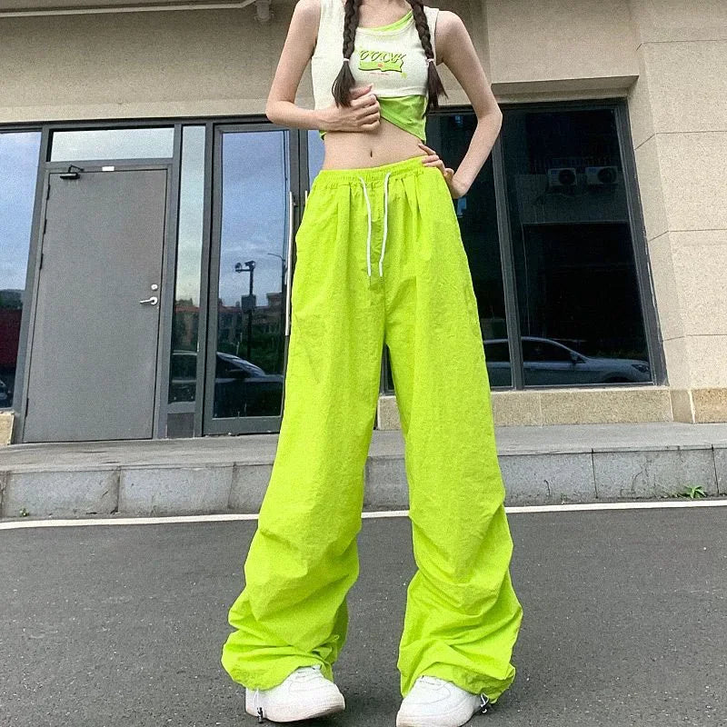 Baggy Cargo Parachute-Hose
