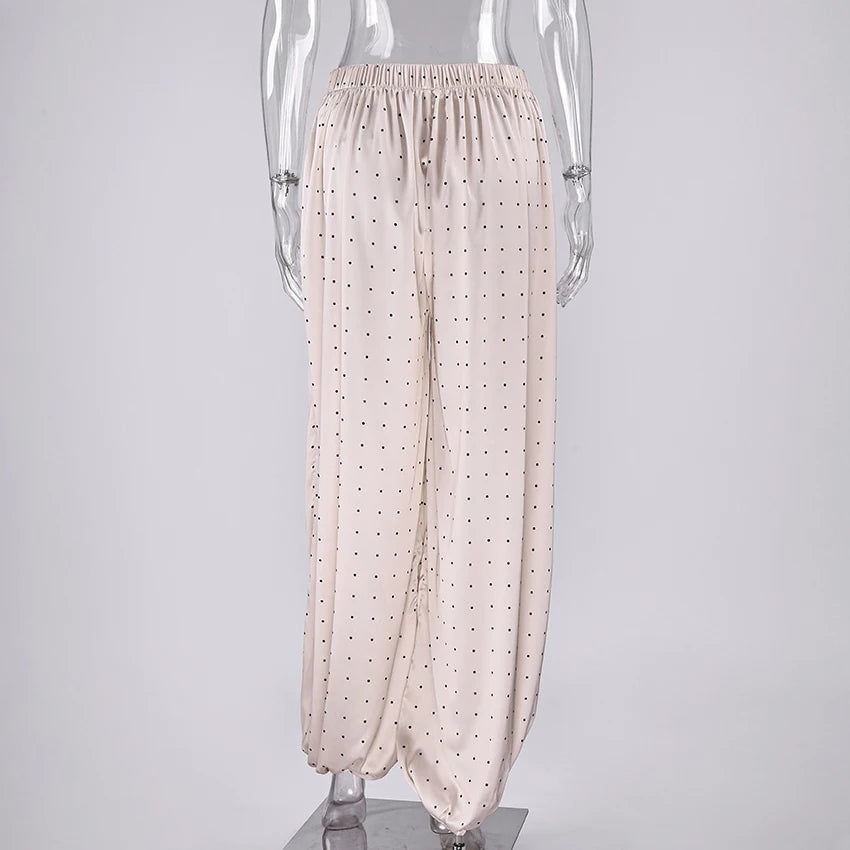 High Waist Wide Leg Pants