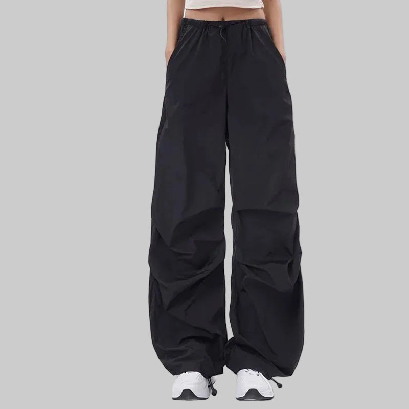 Sommerliche, dünne Freizeit-Parachute-Hose