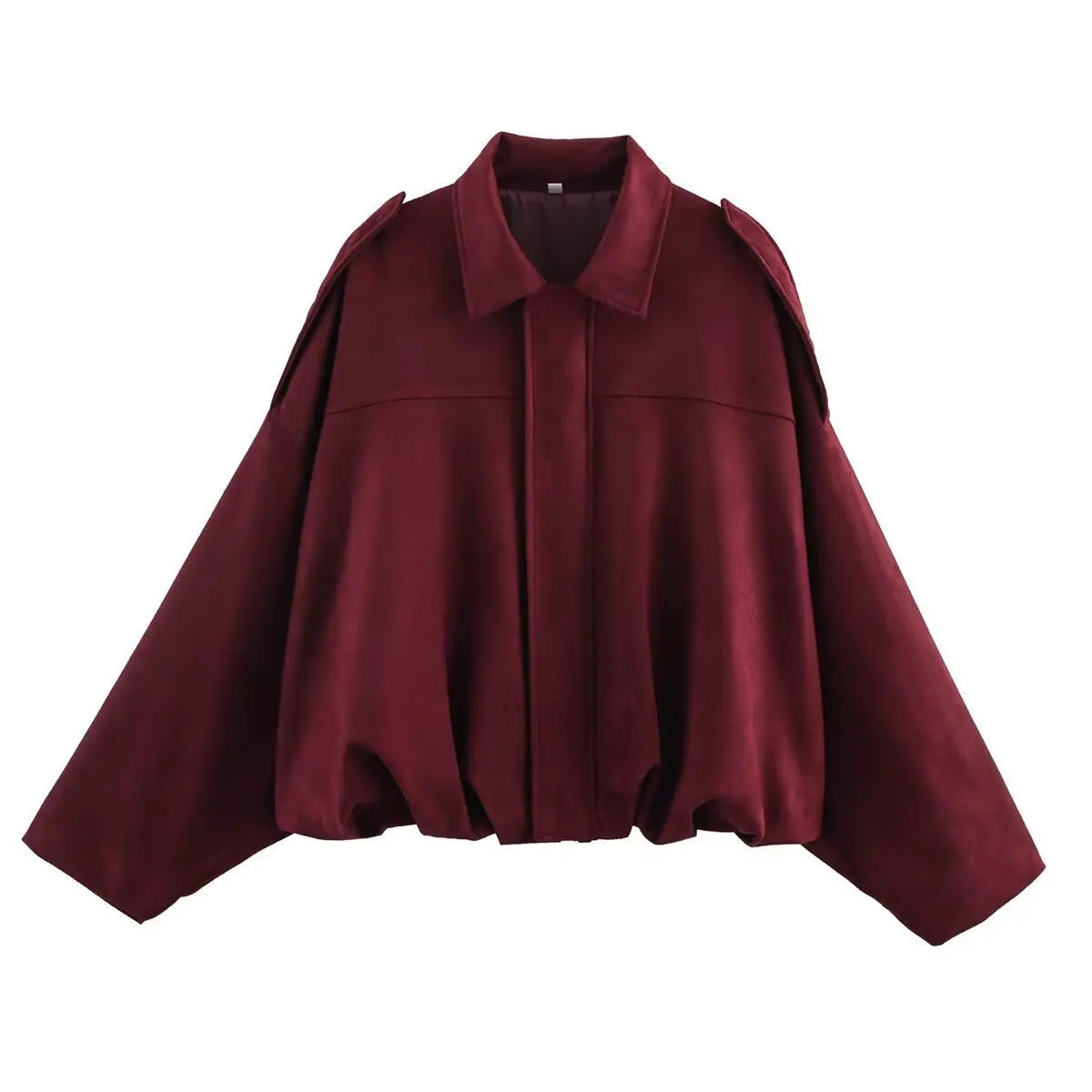 Übergroße Kurzjacke