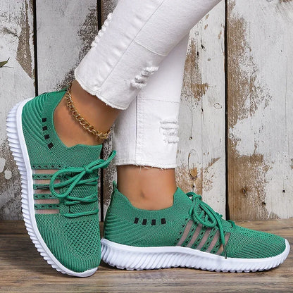 Rutschfeste gestrickte Wanderschuhe
