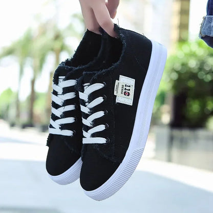 Casual Canvas Lace Sneakers
