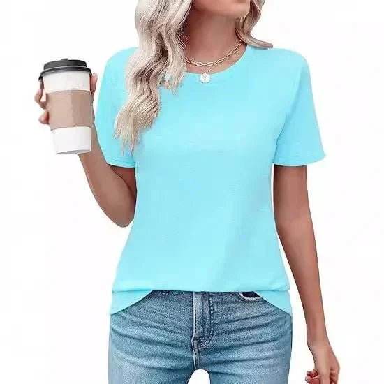 Classic Crew Neck Loose Fit T Shirt