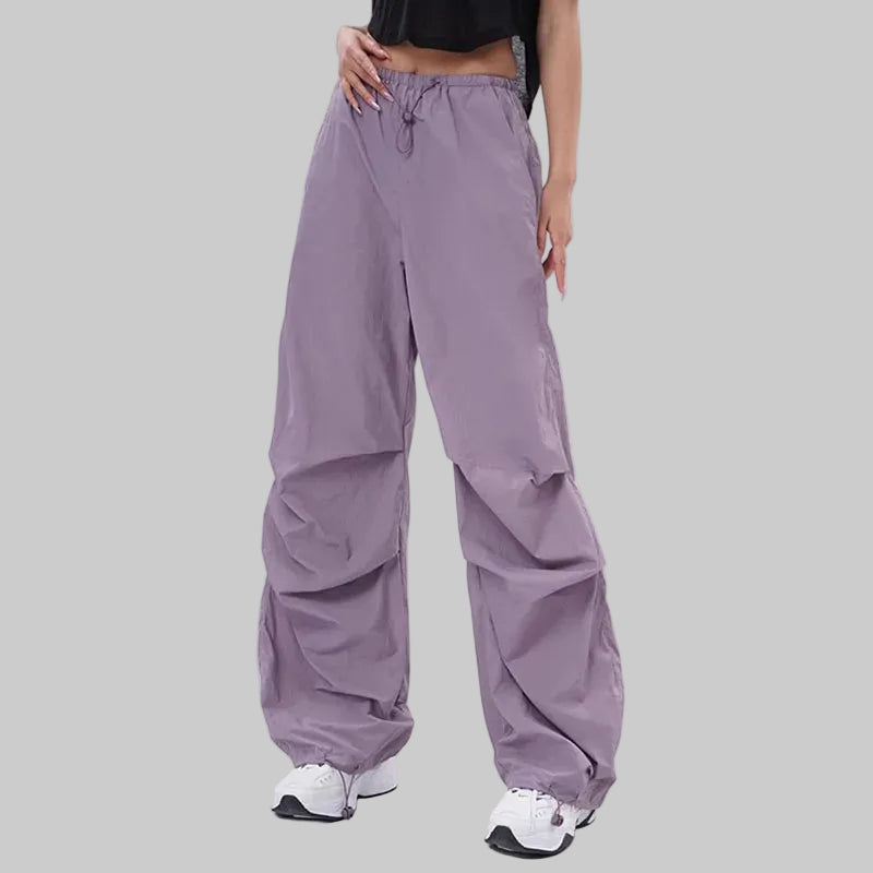 Sommerliche, dünne Freizeit-Parachute-Hose