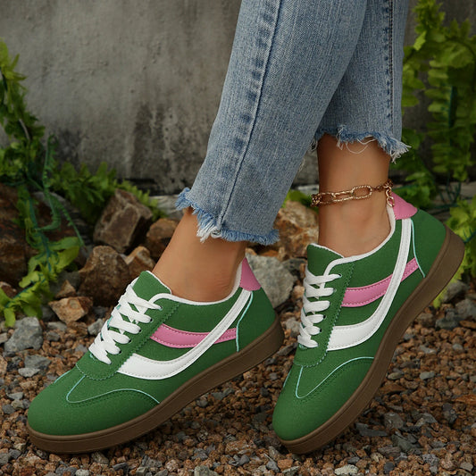 Comfortable Lace Up Tennis Sneakers