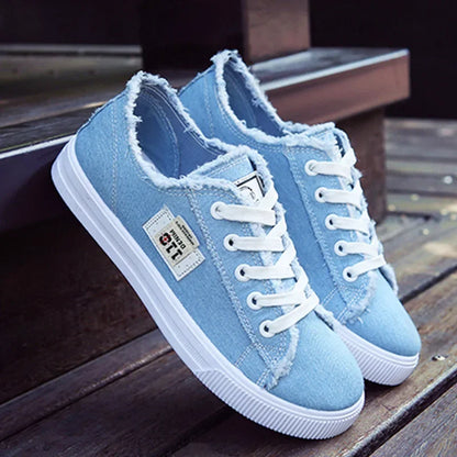 Casual Canvas Lace Sneakers