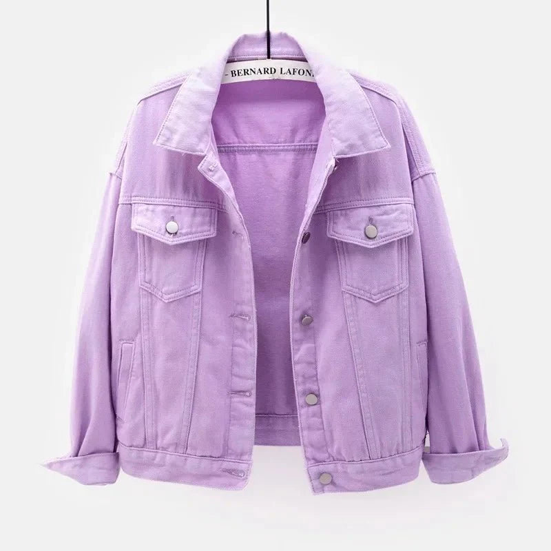 Women Oversized Classic Jacket Relaxed Fit