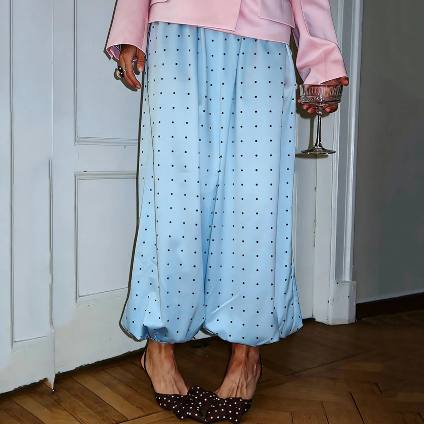 High Waist Wide Leg Pants