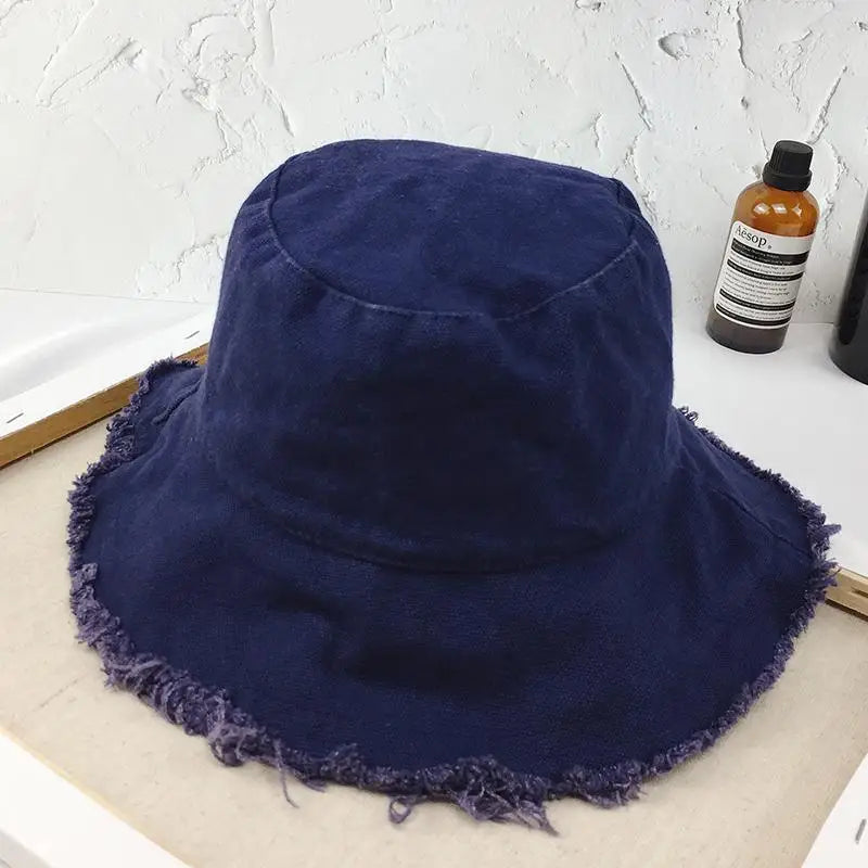 Elegant Tassel Brim Fisherman Hat for Casual Everyday Looks
