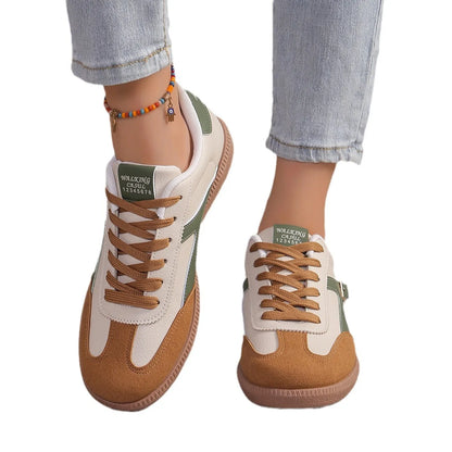 Modische Sneaker mit weicher Sohle zum Gehen