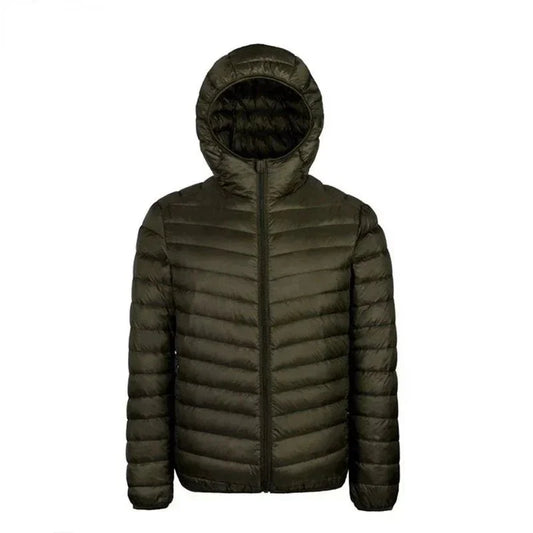 Ultra Lightweight Hooded Down Insulated Jacket