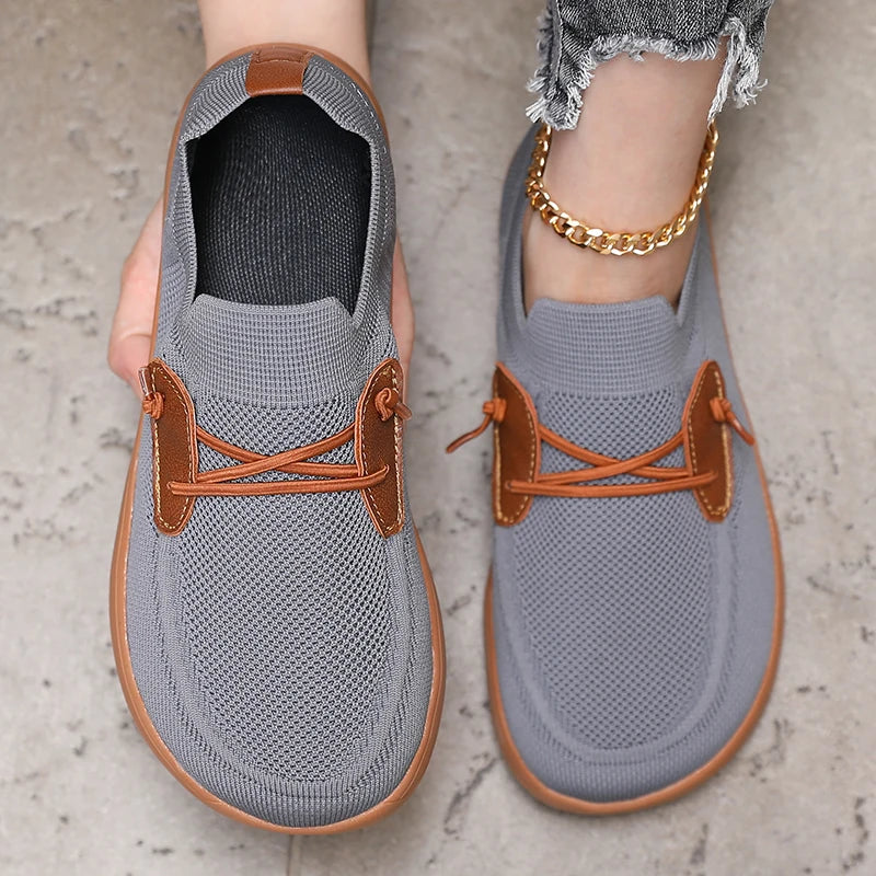 Atmungsaktive Zero-Drop-Mesh-Sneaker