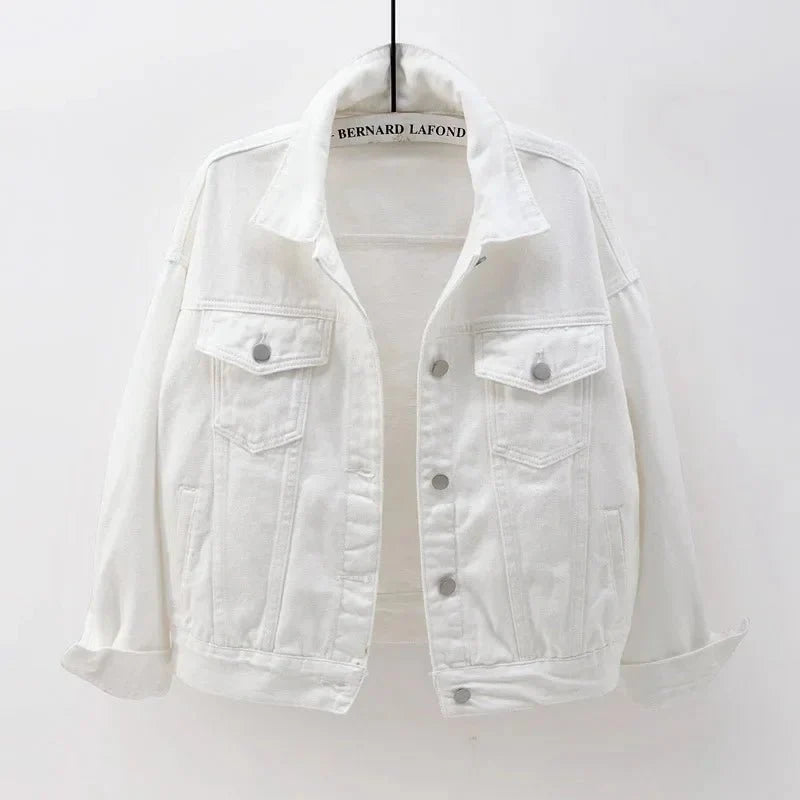 Women Oversized Classic Jacket Relaxed Fit