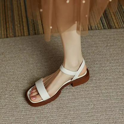 Minimal Strap Flat Sandals