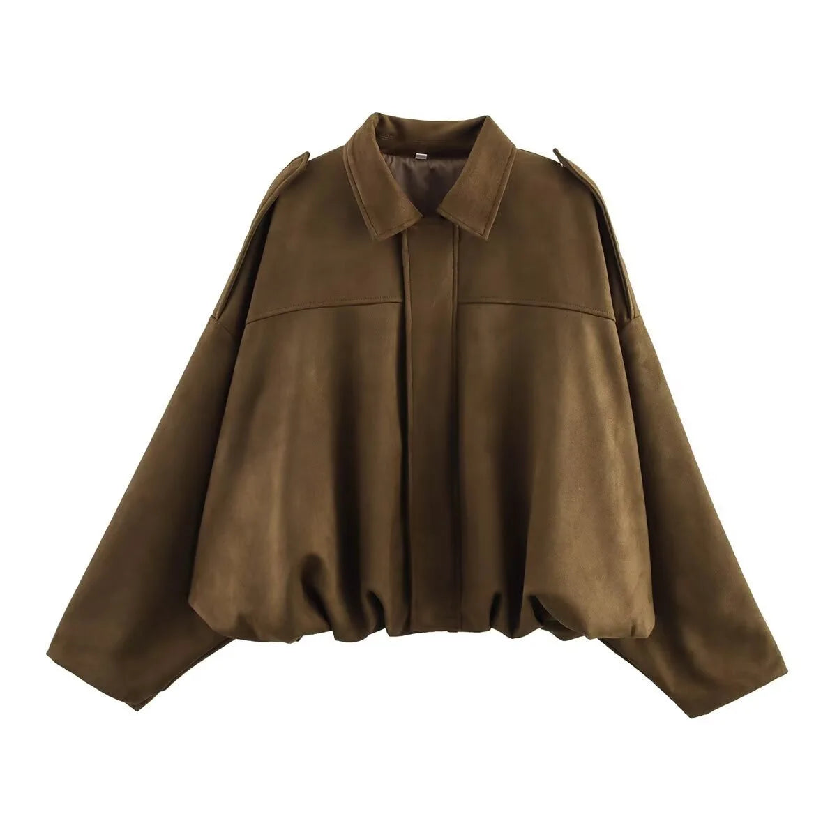 Übergroße Kurzjacke